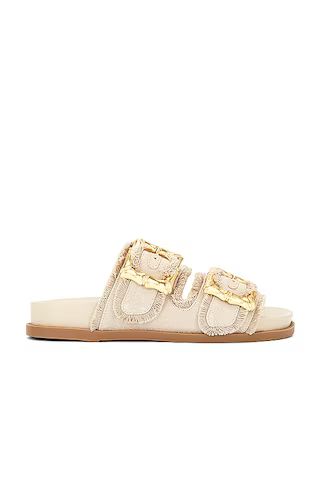 Schutz Enola Sporty Casual Sandal in Oyster from Revolve.com | Revolve Clothing (Global)