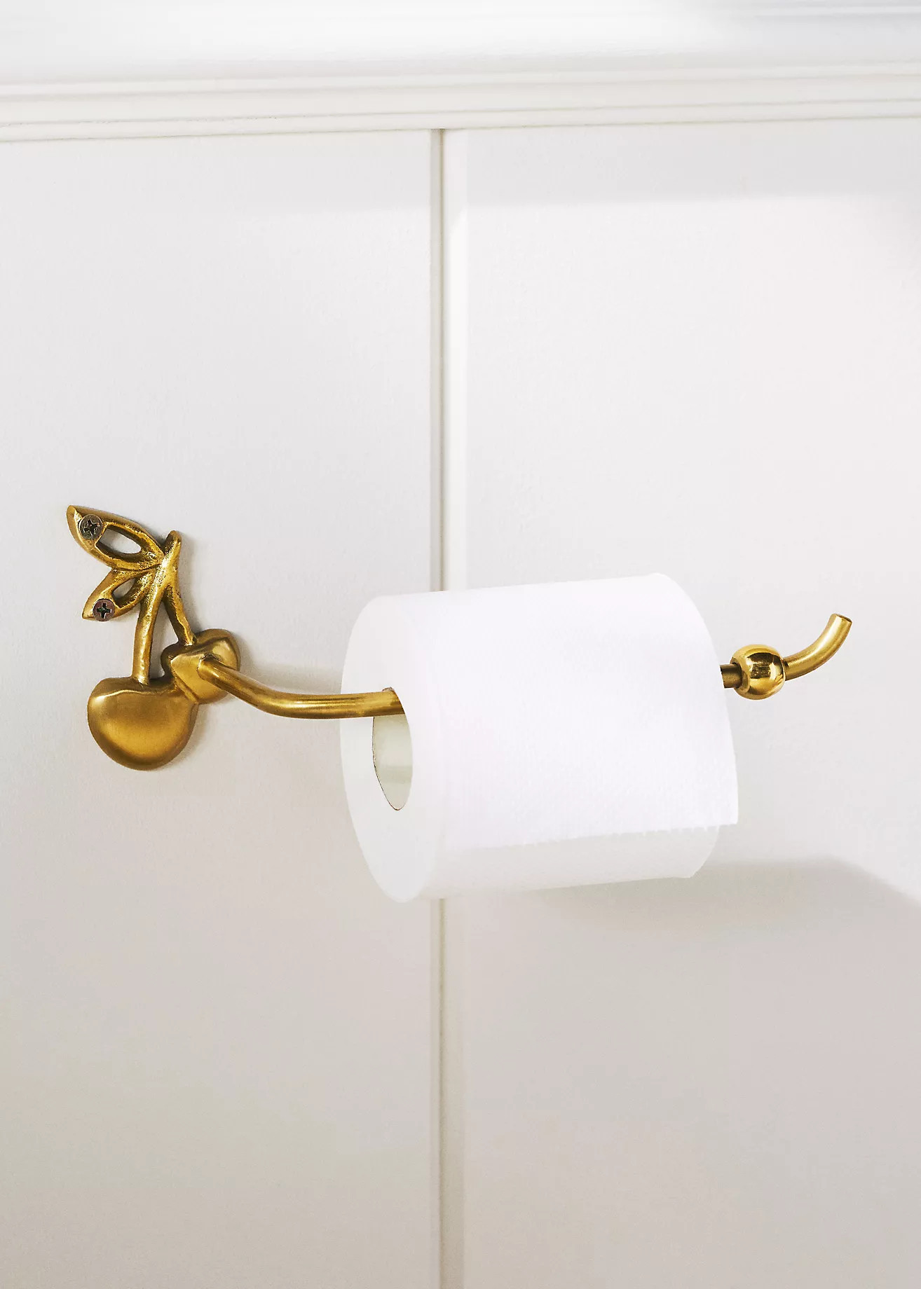 Mon Cheri Cherry Brass Toilet Paper Holder | Anthropologie (US)