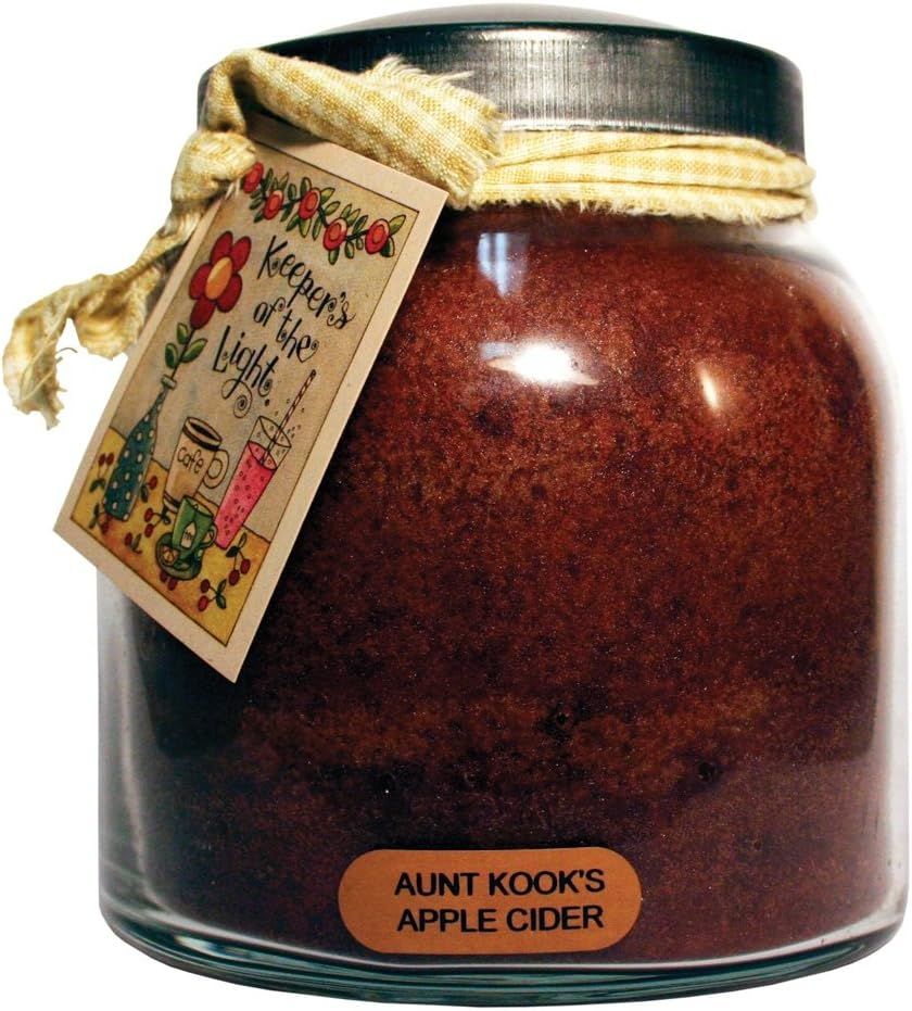 A Cheerful Giver Aunt Kook's Apple Cider 34 oz. Papa Jar Candle, 34oz | Amazon (US)