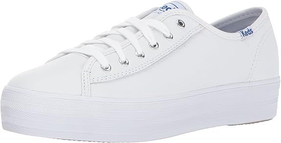 Keds Women's Triple-Kick Leather Sneaker | Amazon (US)