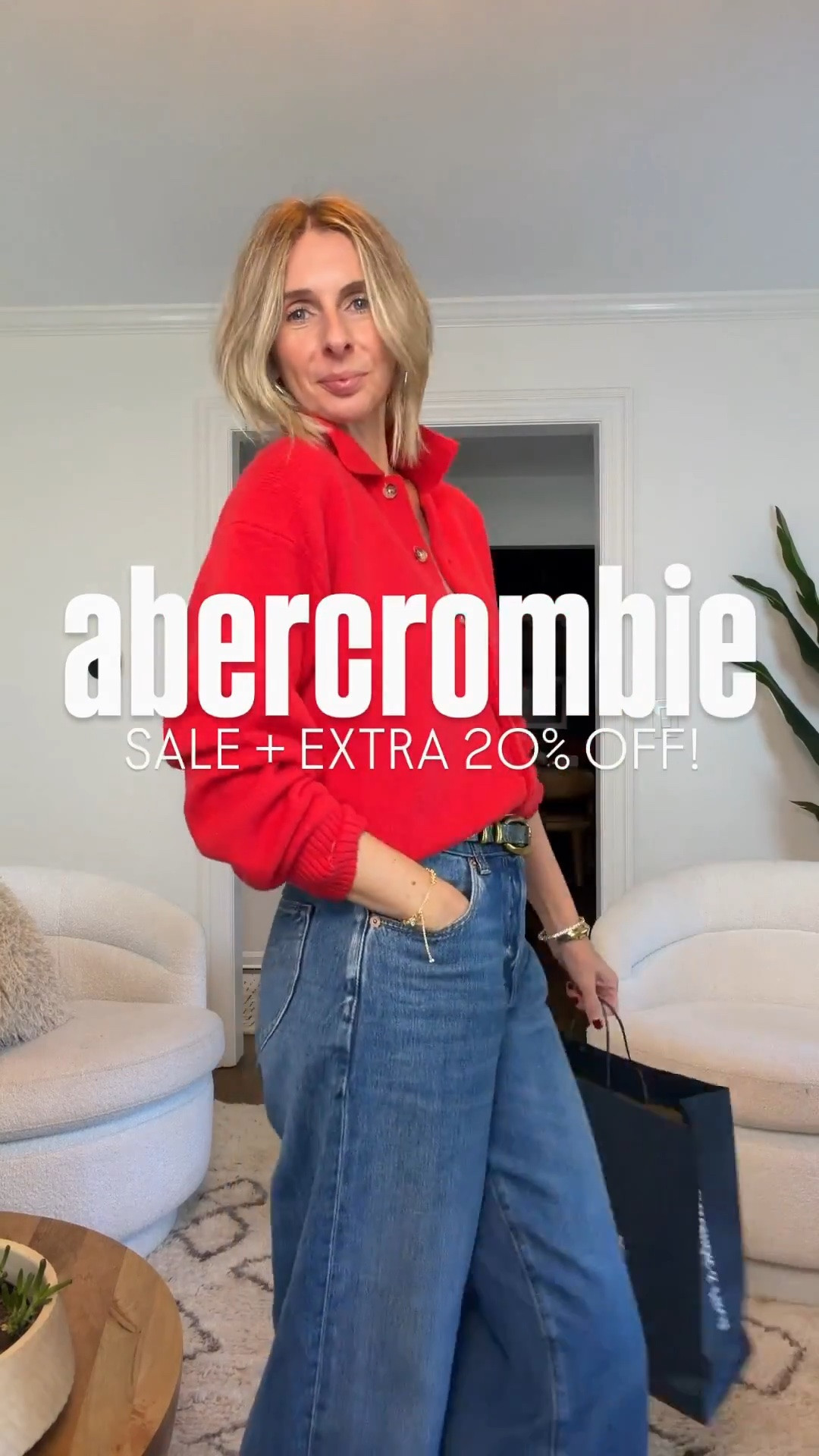 **stackable code expired 10/11** @abercrombie is having a sale AND i have an exclusive stackable code for you! just click a product below and use code AFLTK. works sitewide!

RED MERINO WOOL CARDIGAN - small
BLUE JEANS - size 27 / dark
ARGYLE TURTLENECK - small (runs oversized)
CREAM HEATHER MERINO WOOL CARDIGAN - small
HOUNDSTOOTH PANTS - size 27 short
TAN MERINO WOOL SLASH SWEATER -  small
TAN MERINO WOOL SKIRT - small



✨✨✨✨✨✨✨✨✨✨✨✨

abercrombie sale. fall fashion 2026. effortless style. midlife style. over 40 style. fall style. aerie style. sweater weather. fall sweater. fall cardigan. cool mom style. fall fashion 2026. midlife style. workwear. office wear.