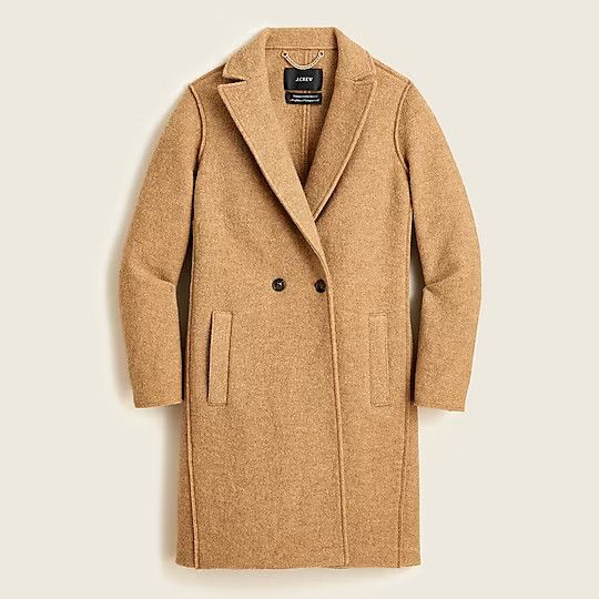 Daphne topcoat, thanksgiving outfit casual, camel coat, wool camel coat, wool coat, jcrew coat | J.Crew US