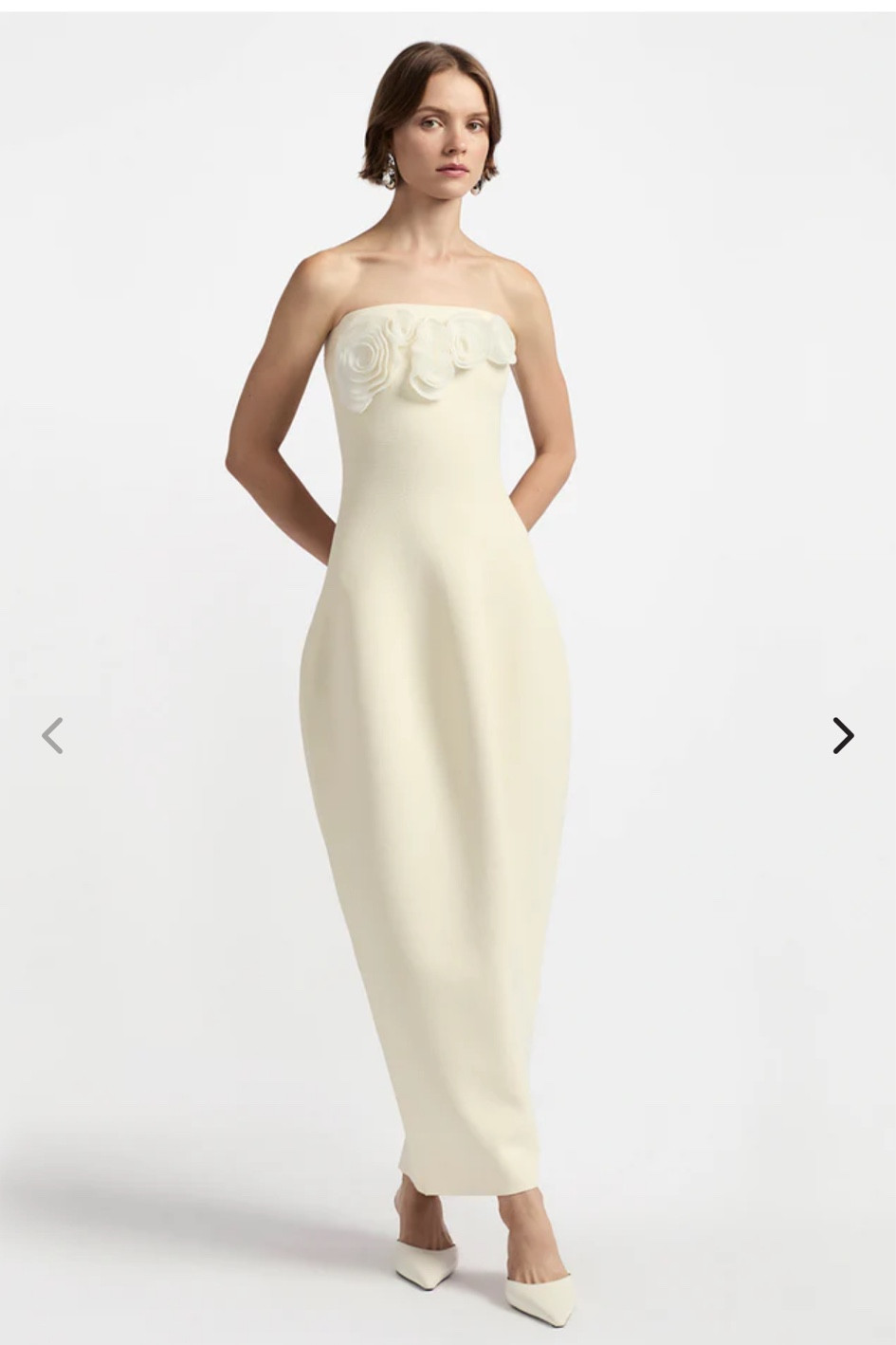 Lela Rose ROSE DETAIL KNIT STRAPLESS BUBBLE DRESS

Rehearsal dinner dress

#LTKWedding