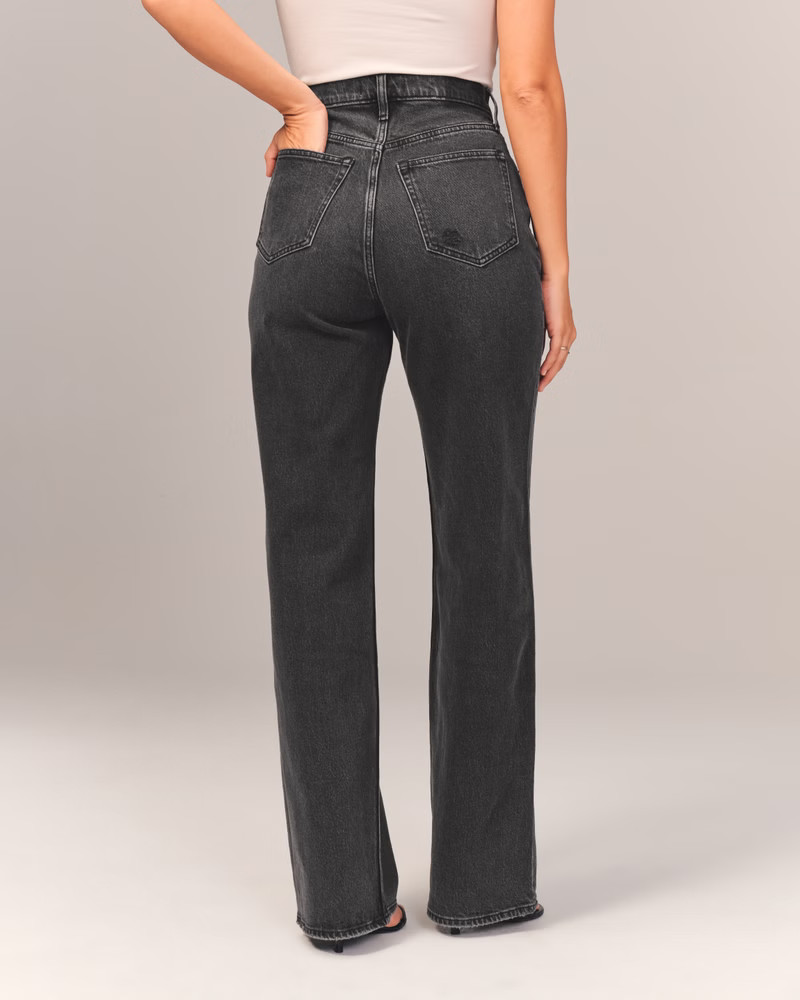 High Rise 90s Relaxed Jean | Abercrombie & Fitch (UK)