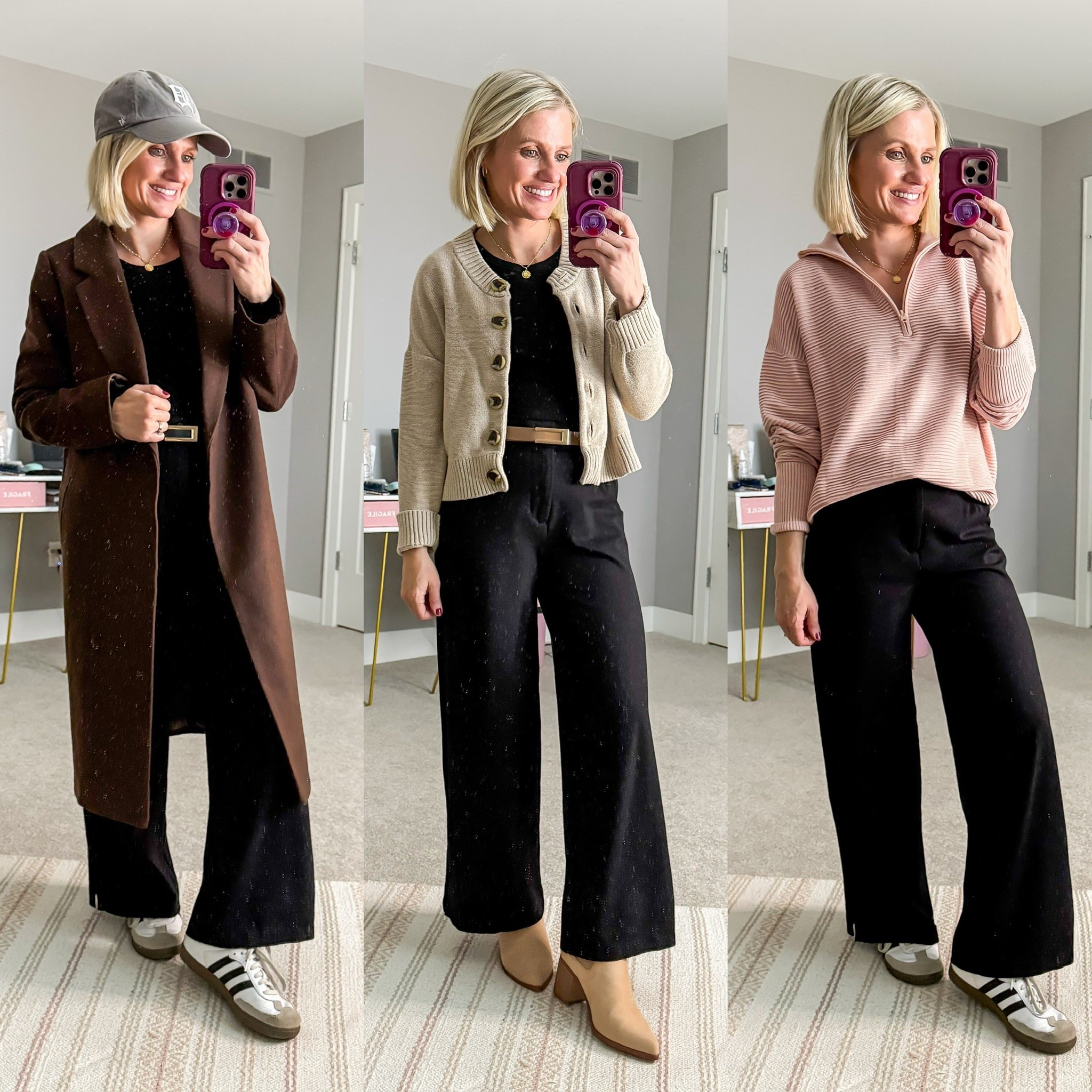 Outfits from my Winter 2026 Mom-Friendly Capsule Wardrobe! Find all sizing details and links on the blog at thriftywifehappylife.com.

#LTKmomlife #LTKSeasonal #LTKPetite