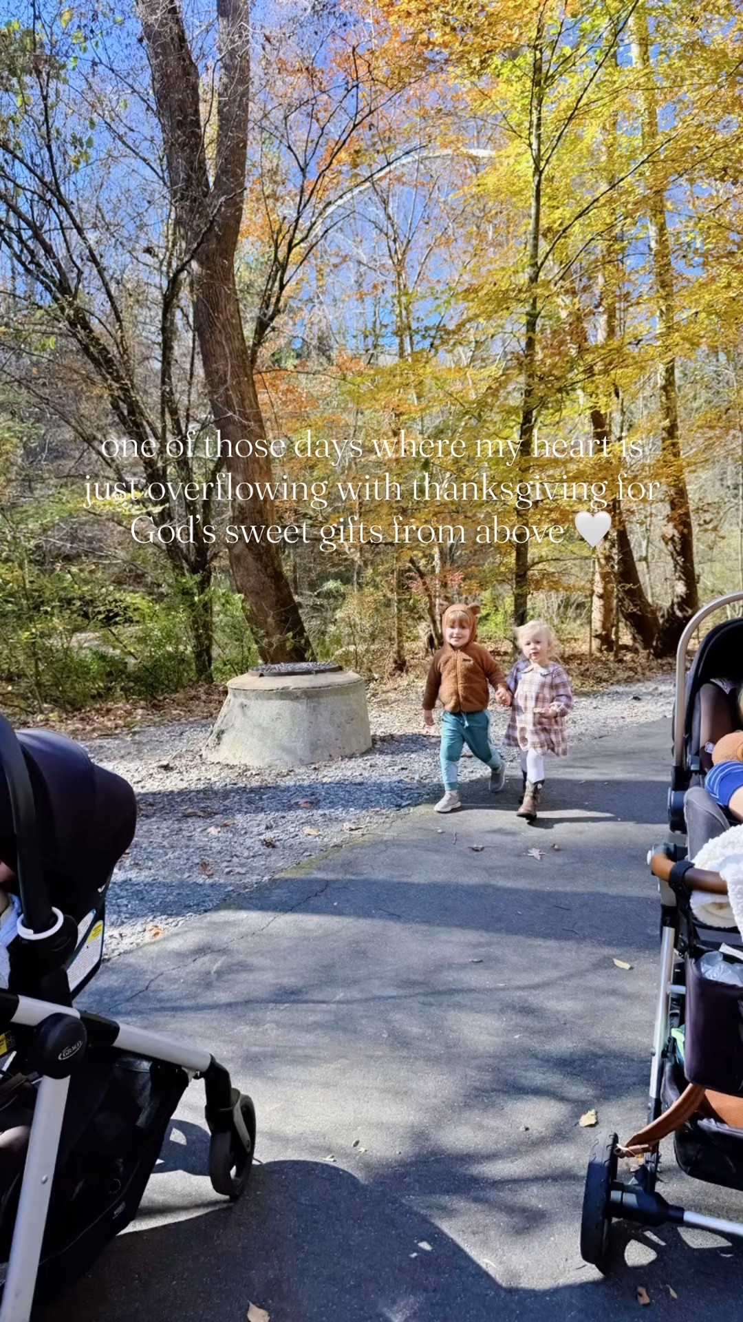 Community Bible Study and sweet friends are such gifts from God and I’m just so full of gratitude this Thanksgiving Season!!! Thank you Jesus for your blessings upon blessings in this special special season of life - you are just so GOOD!! 🦃🙏🏽🍁🧡 #biblestudydays #sweetlittledays #myfavoritedayoftheweek

We love our Bible study Wednesdays so much!! 📖💒 These little bears 🐻🧸 had the best time with so many friends (and I always love ❤️ seeing what Jesus learns about in his little preschool class, too 🫶🏽) and then had so much fun on a little playdate with @briannagracewarren and her babies afterwards, too!! ✨ Judson and Dolly Mae holding hands with their little matching seersucker backpacks 🎒 walking out was about the cutest I’ve ever seen!! 🤭😍 We stopped by our favorite local coffee ☕️ shop (Sweet Baby Levi Rhett was fast asleep 💭 the second we left Bible study to go there 😴 - sweet baby boy!!! 💤 ) to get iced lattes 🧋for the mamas 🤱💕 and cookies 🍪 for the littles and then went walking and exploring on the trails!! 🌿🍂🌳🍁 Just so thankful for days like today and soaking in the pure goodness of God and His glorious Creation with people we adore!! 🥰 #communitybiblestudy #raisingtinydisciples #christianmotherhood #jesuslovesyou #playdatesonthetrail #sahm #dayswithmylittles #stayathomemama #novemberdays 

| Motherhood | Country Living | Homemaker | Chickens | Gardening | Stay at Home Mom | Chasing Dreams | Land and Babies | Raising Country Boys | Farm Sweet Farm | Joyful Motherhood | Faith | Baby and Toddler Days | Boy Mama x 2 | SAHM | These are the Days | Full Hands Fuller Hearts | Homeschool Mama | Bible Study Days

…

#emilysayswes #judsoncarpentermabry #levirhettmabry #familyoffour #mommyblogger #stayathomemommy #boymamax2 #mommyblogger #sahm #novembermemories #LTKHoliday #LTKfamily #LTKToddler @shop.ltk

#LTKFamily #LTKKids #LTKBaby