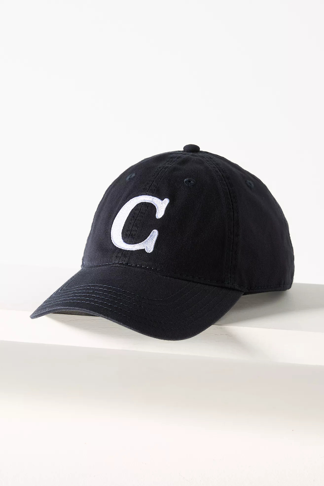 Embroidered Monogram Baseball Cap | Anthropologie (US)