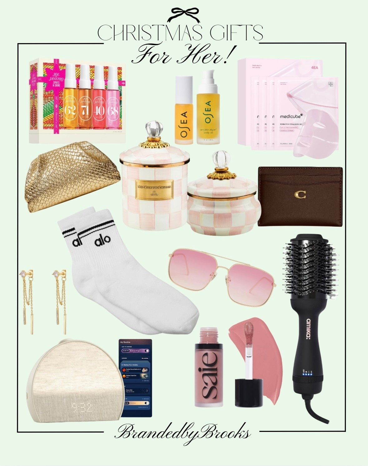 Gift guide for her — the pink-loving, beauty-obsessed, accessory queen! 🎀 From glam skincare to chic pink must-haves and everyday luxuries, these picks are guaranteed to make her smile. 💗🎁 Tap to shop all the girly favorites she’ll love all season long!

#LTKGiftGuide #LTKCyberWeek #LTKselfcare