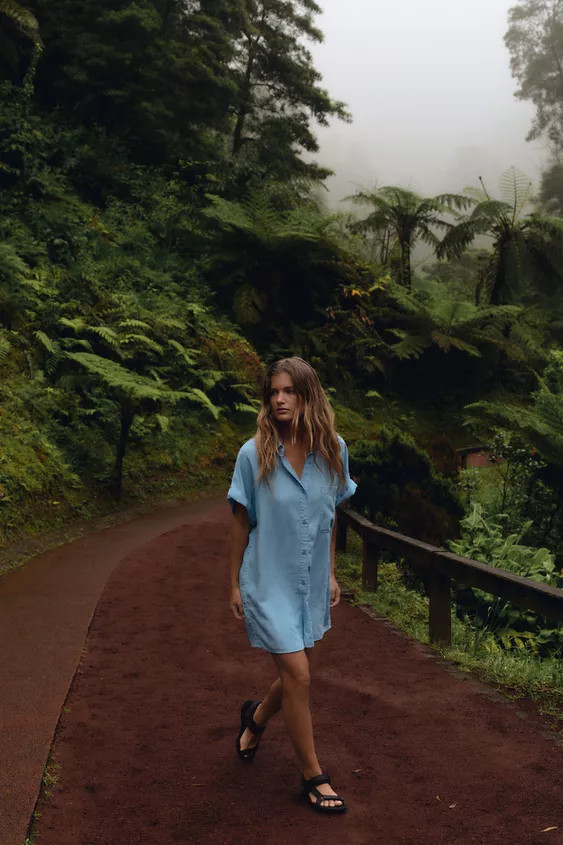 FLOWY JUMPSUIT WITH POCKETS | Zara US