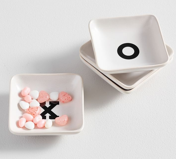 XOXO Snack Bowls, Set of 4 | Pottery Barn (US)