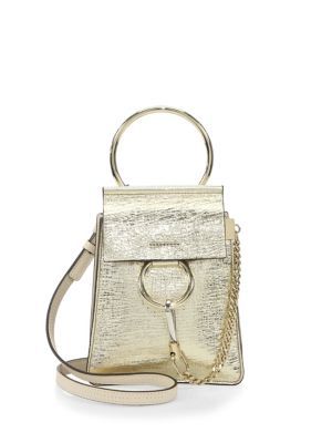 Faye Mini Bracelet Leather Shoulder Bag | Saks Fifth Avenue