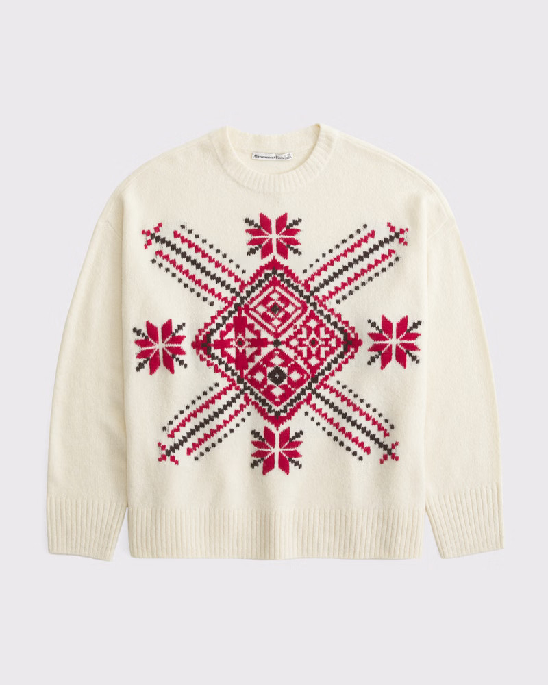 Dad Fairisle Crew Sweater | Abercrombie & Fitch (US)