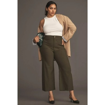 ANTHROPOLOGIE Plus Military Green Colette | eBay US