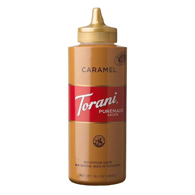 Torani Caramel Sauce, 16.5 oz | Amazon (US)