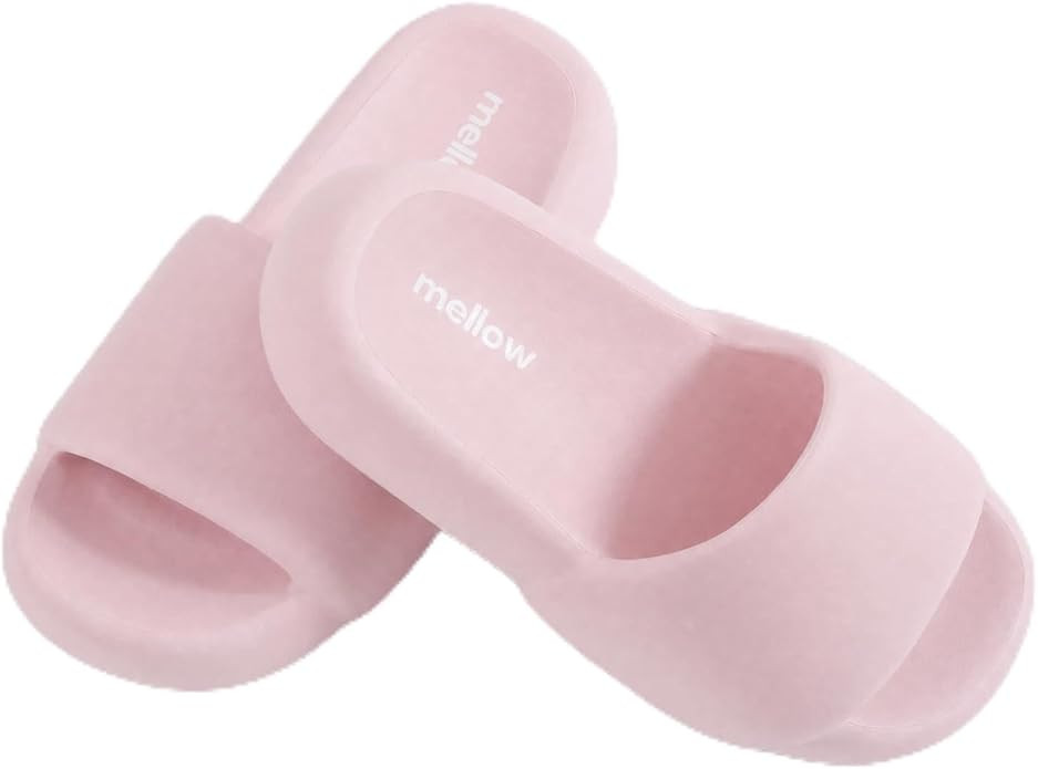 MellowSoft Cloud Slides for Women & Men, Thick Shock-Absorbing Sole | Ultra Soft CloudFoam Cushio... | Amazon (US)