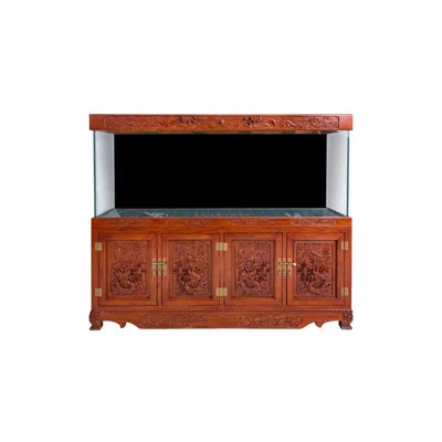 Deluxe Brown Rectangular Eco Aquarium Tank | Wayfair North America