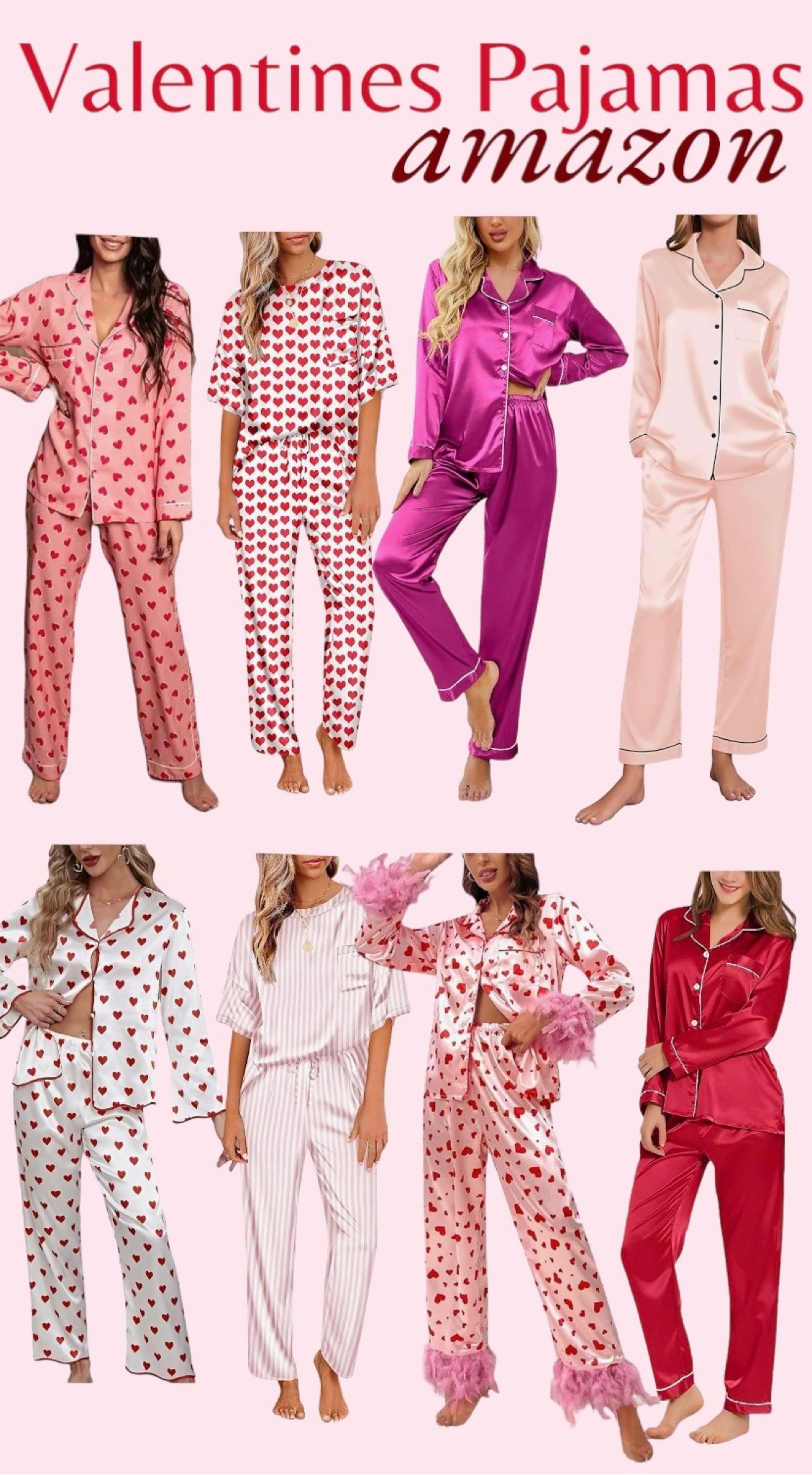 Valentines Day, valentines, ladies pajamas, valentines pajamas, finds under 50, red pajamas, pink pajamas, comfy pajamas, Amazon fashion, amazon looks, gift guide

#LTKGiftGuide #LTKSeasonal #LTKfindsunder50