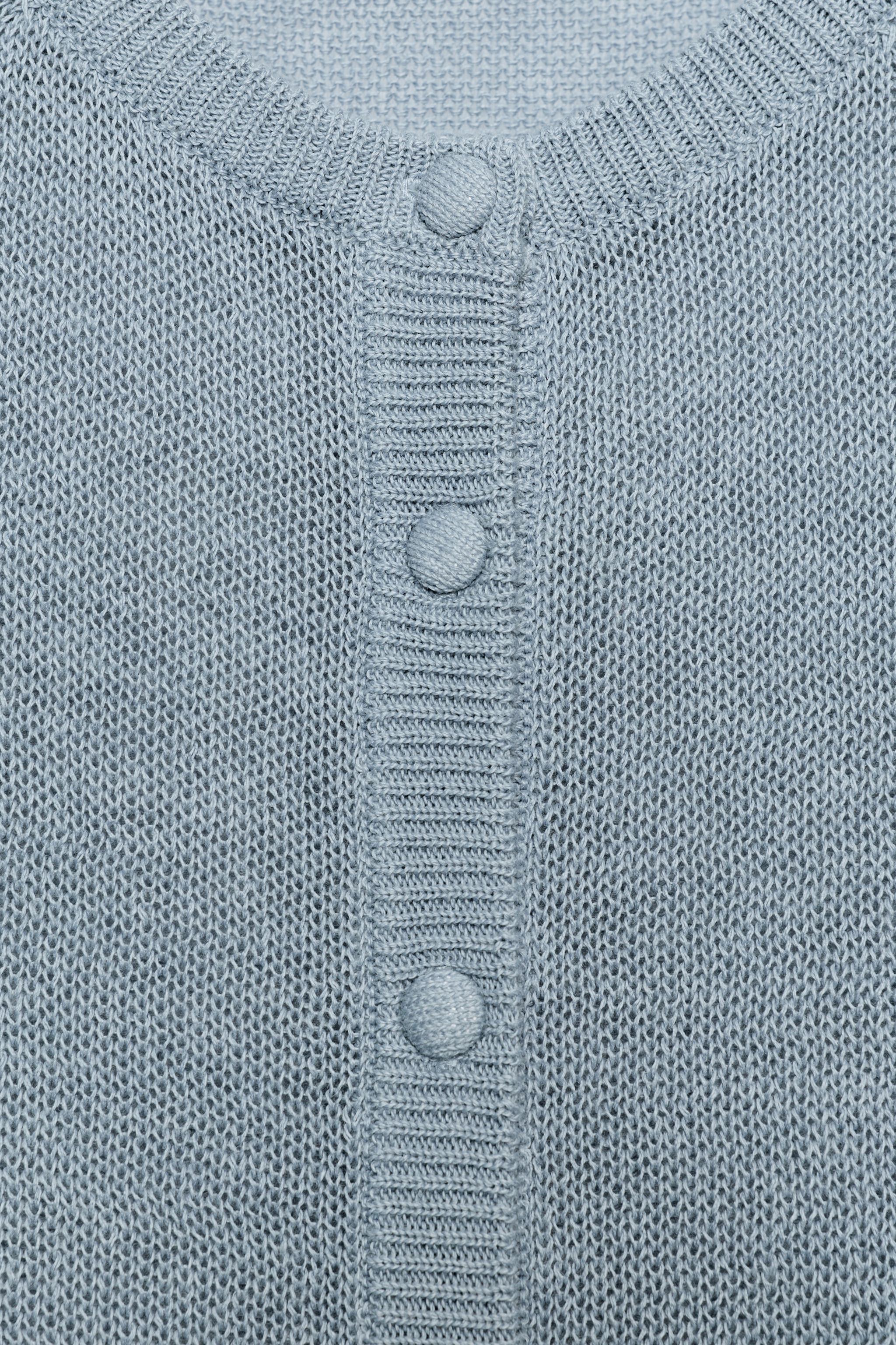 RUSTIC KNIT JACKET | Zara US
