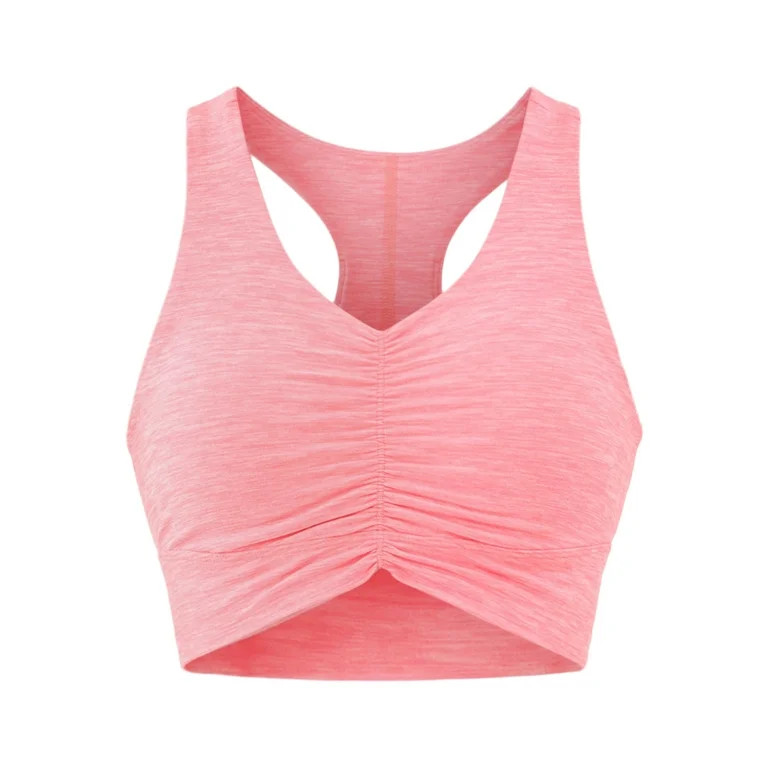 Athletic Works Women's ButterCore Ruched Bra, Sizes XS-XXXL | Walmart (US)