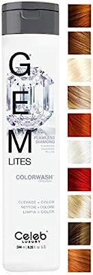 Celeb Luxury Gem Lites Colorwash: Color Depositing Shampoo, Stops Fade, Cleanse + Color, Sulfate-... | Amazon (US)