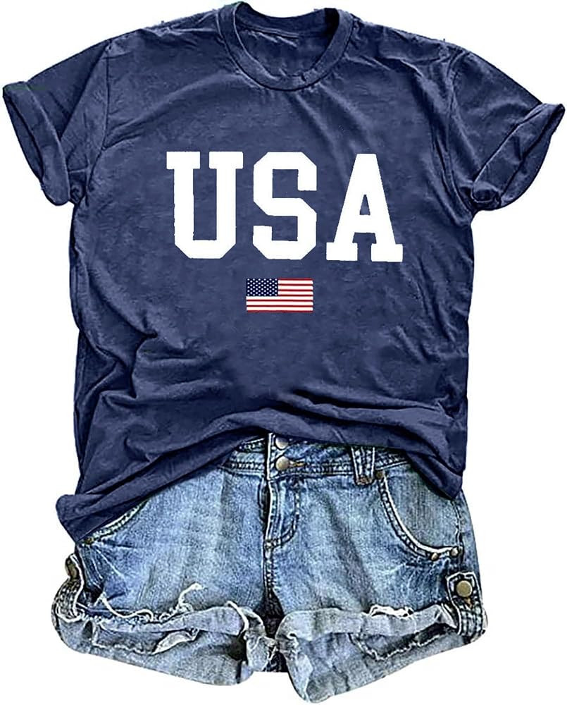 Women's Vintage Floral T Shirt Boho Wildflower Graphic Loose Tees Short Sleeve Casual Tops | Amazon (US)