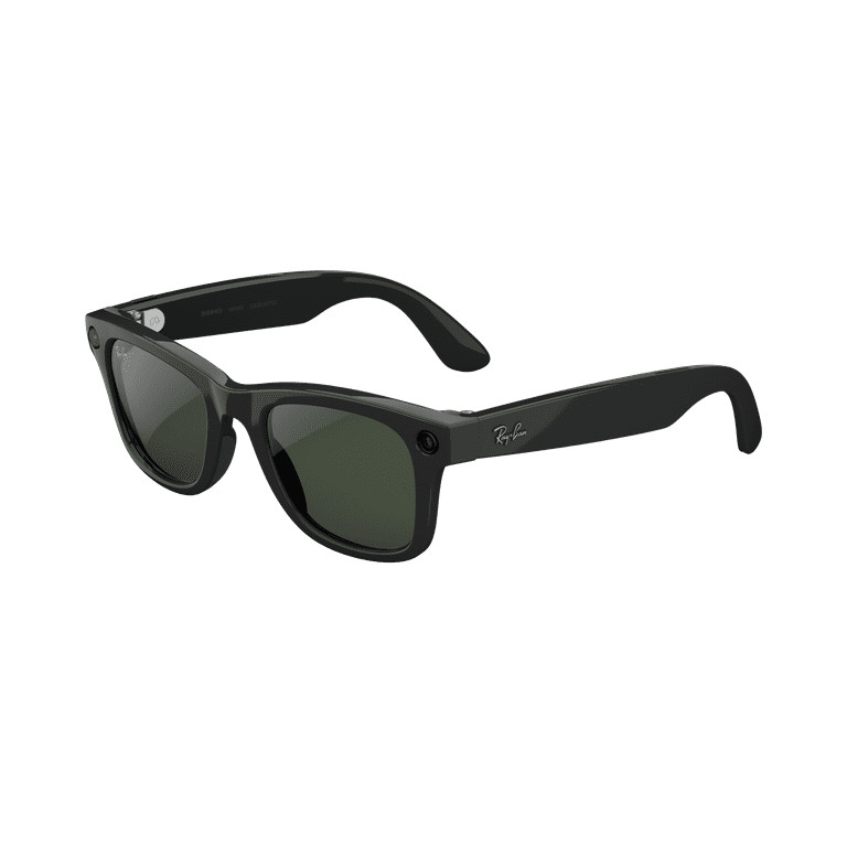Ray-Ban | Meta Wayfarer (Gen 2) - Shiny Black, Transitions Graphite Green Lenses | Walmart (US)
