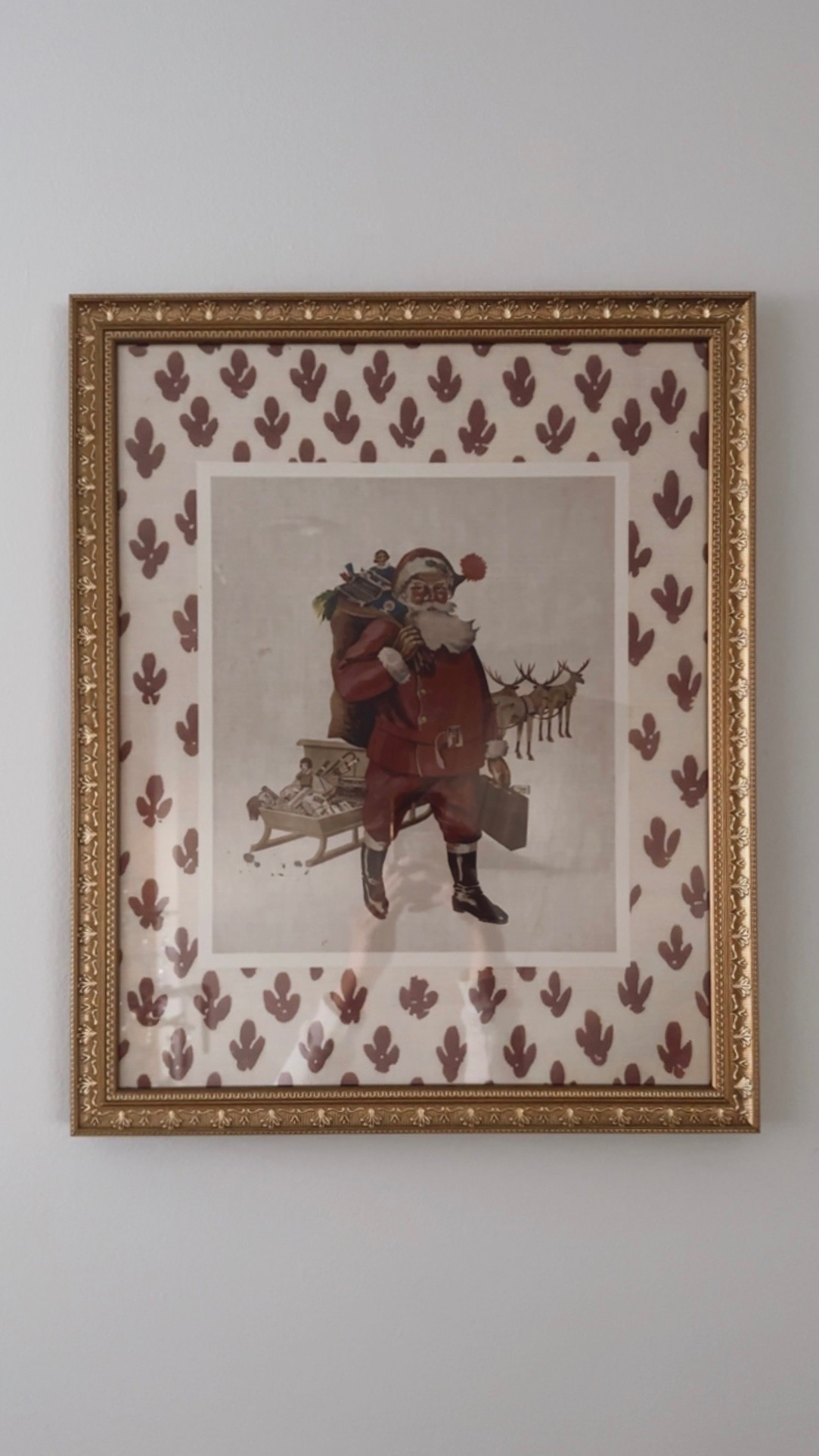 Vintage inspired Santa Art 

#LTKHome #LTKHoliday #LTKSeasonal