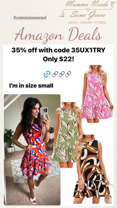 Amazon dress on sale! I’m in size small 

#LTKSeasonal #LTKStyleTip #LTKFindsUnder100