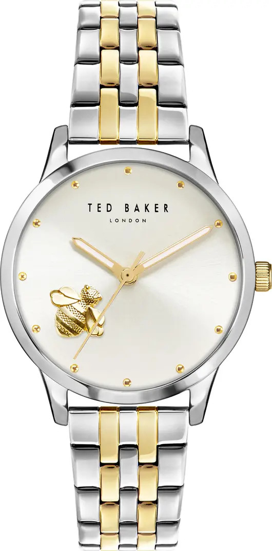 Ted Baker London Fitzrovia Bumble Bee Bracelet Watch, 34mm | Nordstrom | Nordstrom