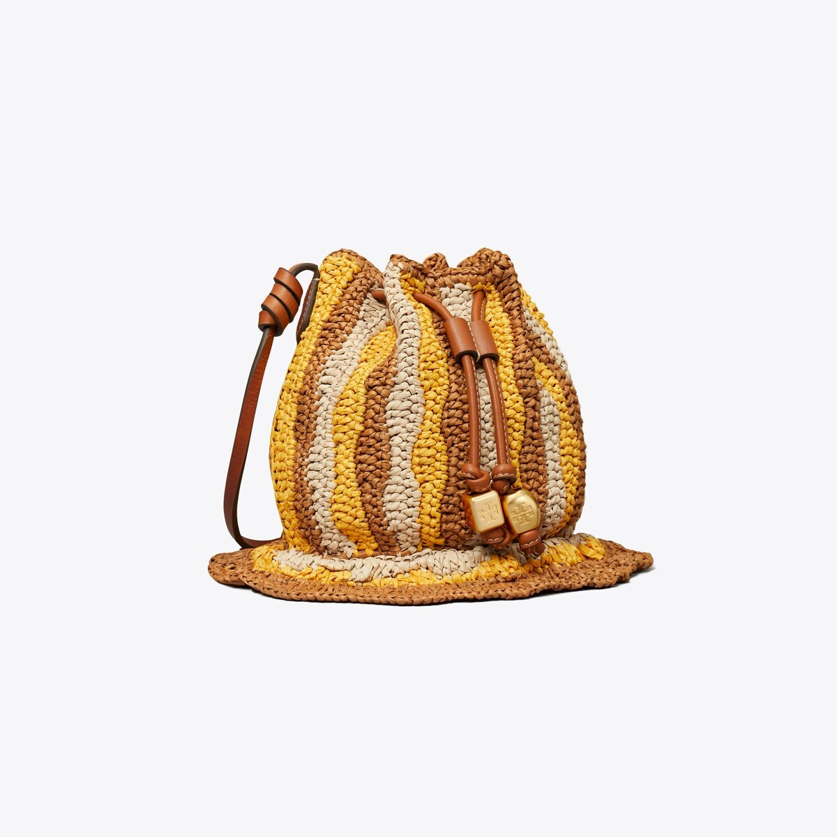 Raffia Mushroom Bag: Women's Designer Crossbody Bags | Tory Burch | Tory Burch (US)
