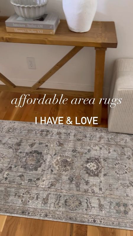 Affordable area rugs I have and love  

#LTKsalealert #LTKhome #LTKFind