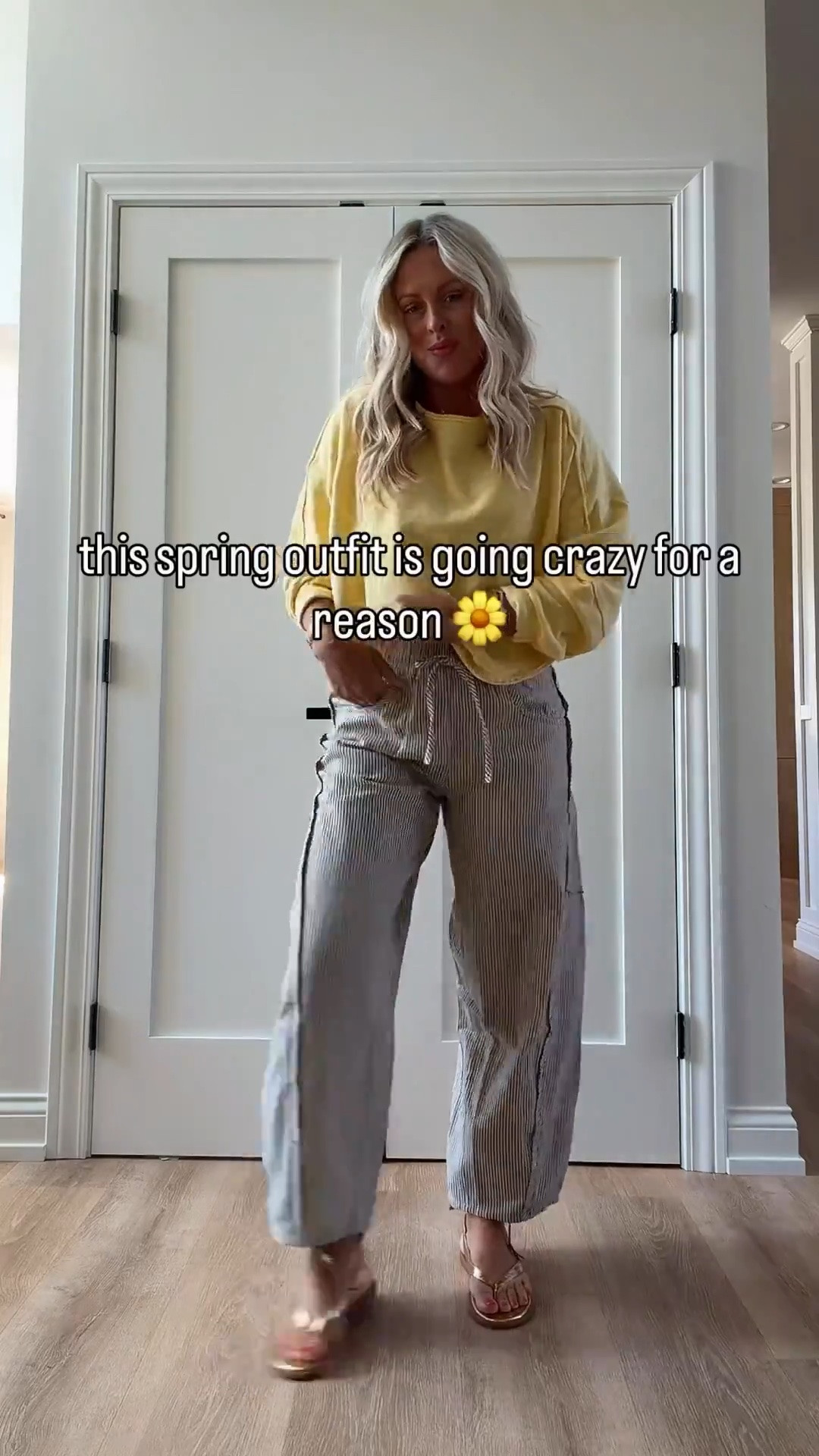 Loving this look sm! Wearing all smalls + lots more color options! Cute & comfy! 💛

Yellow. Stripes. Spring casual. Spring outfits.

#LTKootd #LTKSeasonal