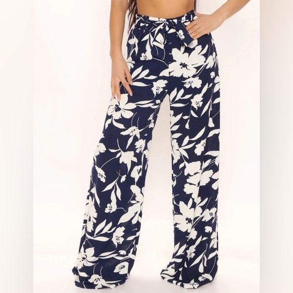Fashion Nova- Let's Make A Bet Floral (Pant only) | Poshmark