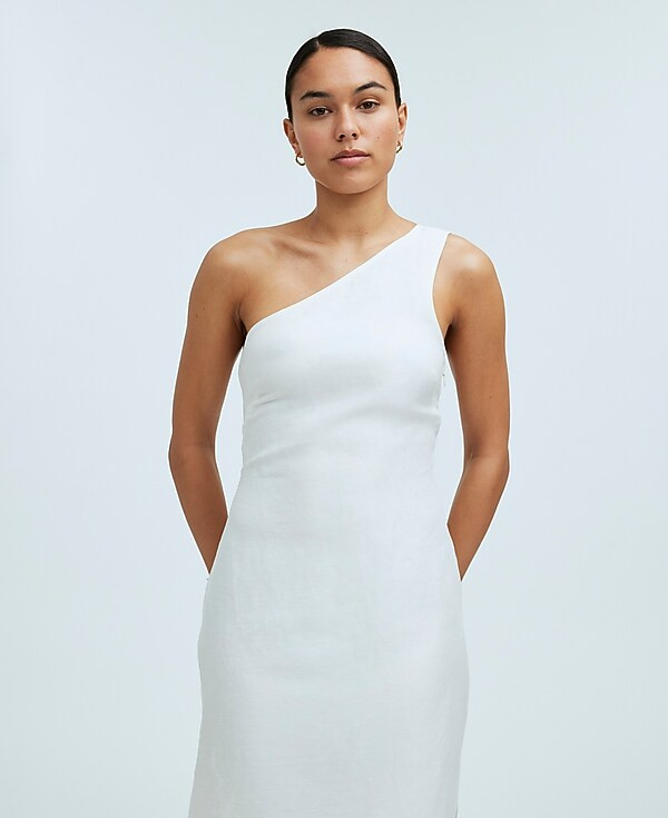 One-Shoulder Midi Dress | Madewell