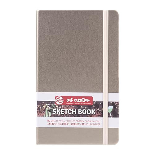 Talens Art Creation T9314-242M 454488 Talens Art Creation Sketchbook, Drawing Notebook, 5.1 x 8.3 inches (13 x 21 cm), Pink Champagne, Thickness 5.9 oz/yd², Fine Acid-Free Paper, 80 Sheets | Amazon (US)