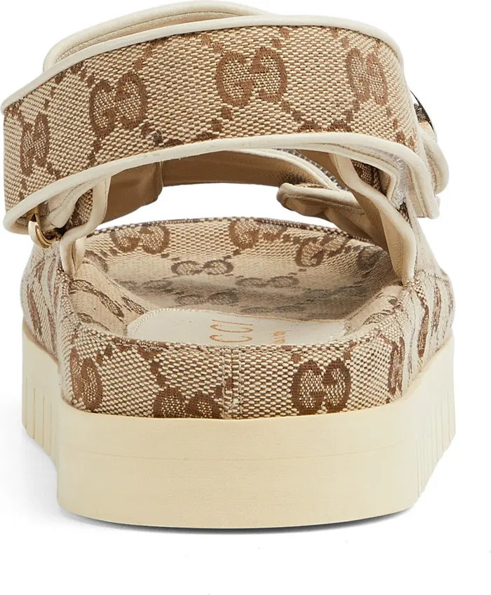 GG Canvas Slingback Sandal (Women) | Nordstrom