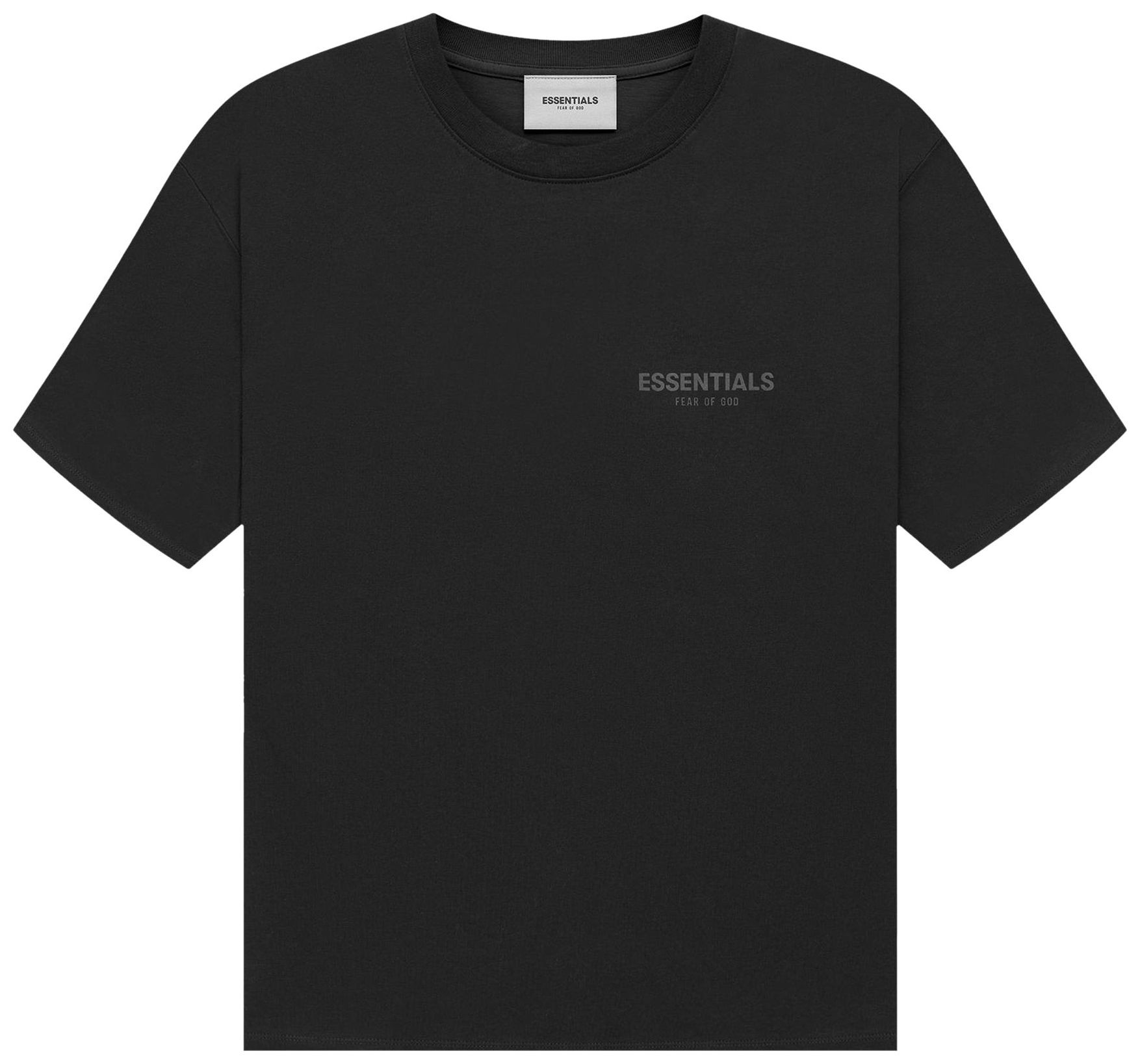 Fear of God Essentials Short-Sleeve Tee 'Black' | GOAT