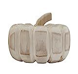 Amazon.com: Creative Co-Op Large Hand-Carved Paulownia Wood (one Will Vary) Pumpkins, Natural : H... | Amazon (US)
