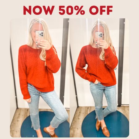 50% off! Love this sweater! Comfy and oversized. Size small 

#LTKHoliday #LTKSeasonal #LTKCyberweek