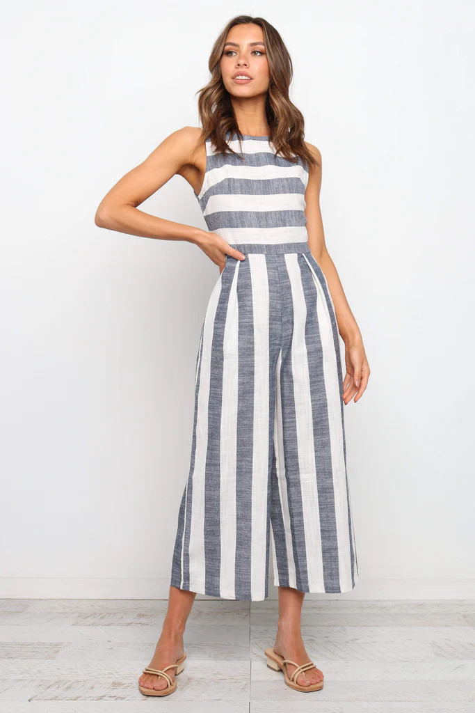 Aruba Jumpsuit - Blue | Petal & Pup (US)