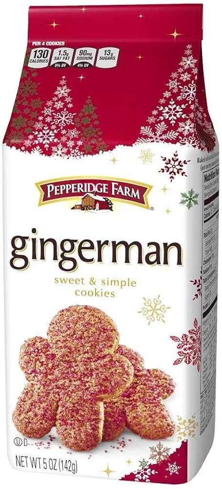 Pepperidge Farms Milano Holiday Limited Edition Cookie (Gingerman) | Amazon (US)
