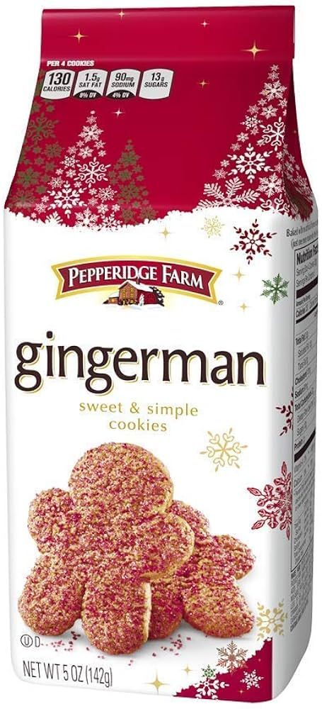 Pepperidge Farms Milano Holiday Limited Edition Cookie (Gingerman) | Amazon (US)