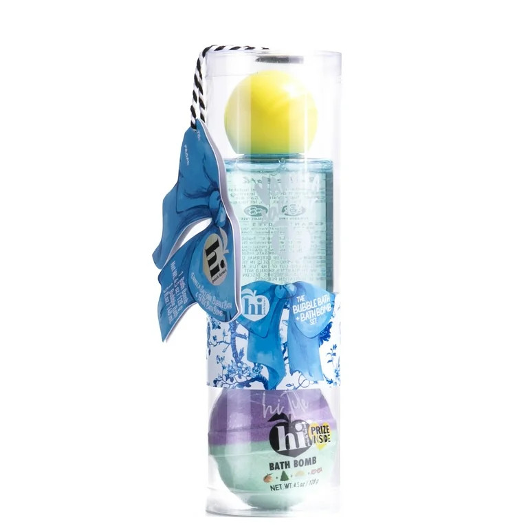 Hi Peach Layne 5 fl.oz Vanilla Saltair Bubble Bath with 4.5 oz Hi Tide Bath Bomb Set | Walmart (US)