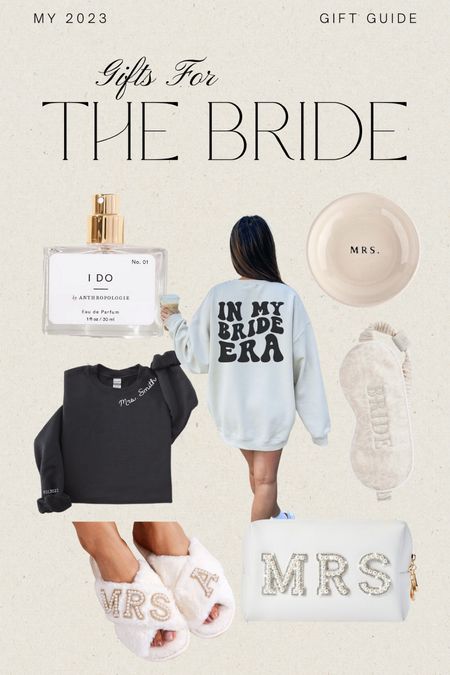 Gift ideas for THE BRIDE.

Gift guide • bride to be • Mrs • Etsy finds bridal

#LTKGiftGuide #LTKCyberWeek