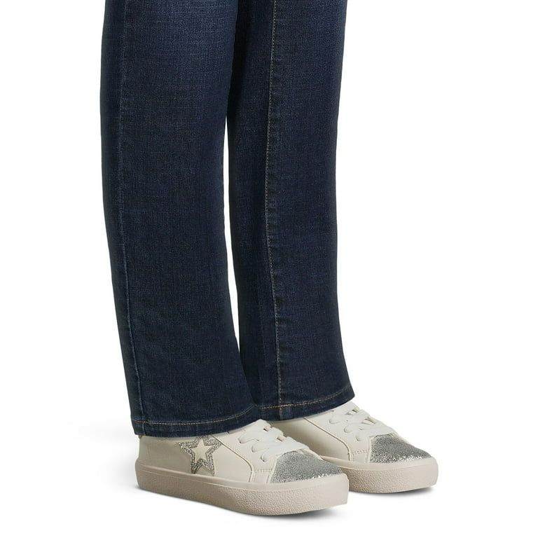 No Boundaries Women's Casual Star Low-Top Sneakers | Walmart (US)