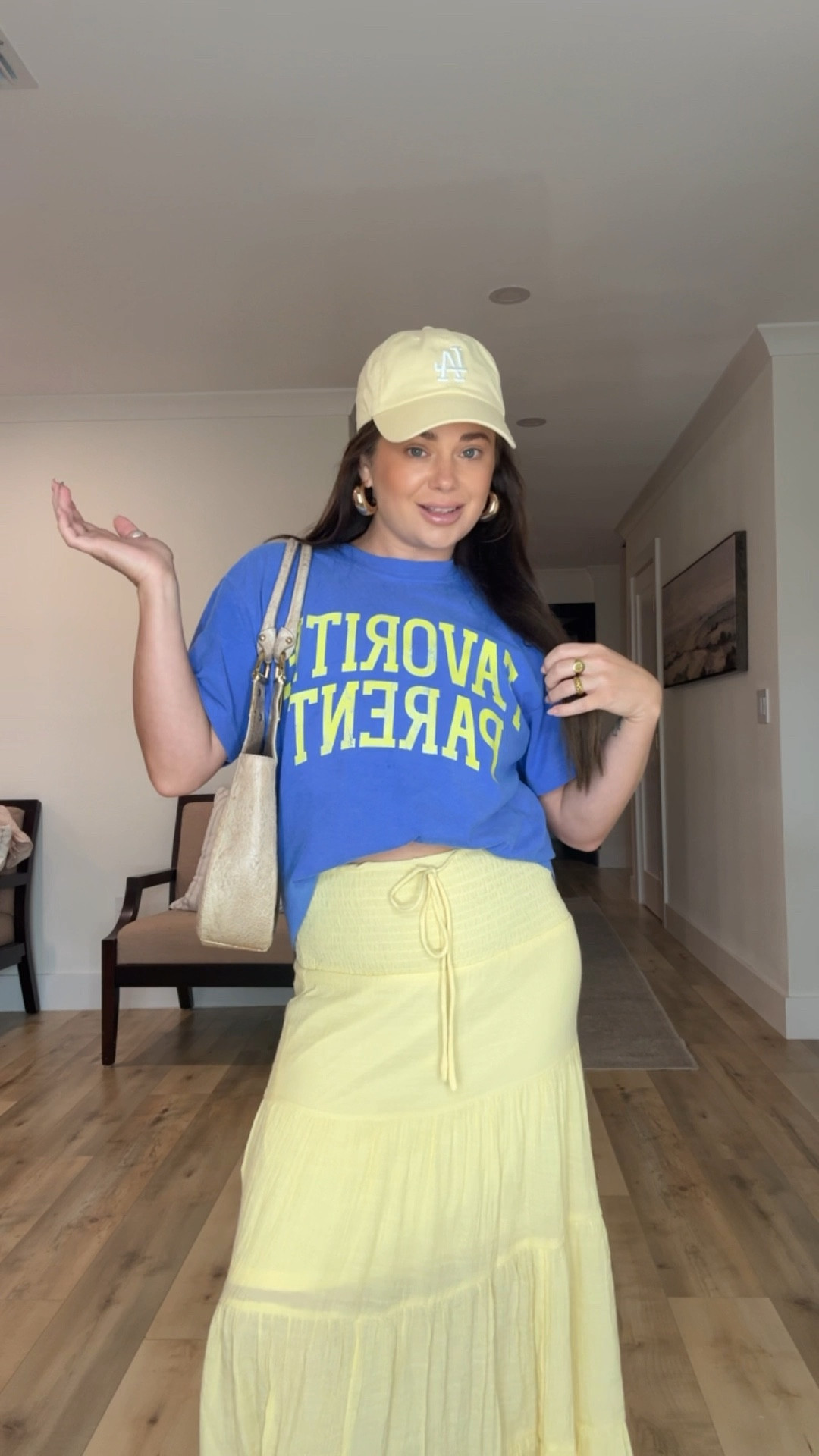 This shirt is sooooo cute! Although not true, Blake and I are equals!! Live the butter yellow skirt, it’s a top favorite and staple for me!! I linked similar finds! Hat is on sale for $15!!!! Another staple for me! 

#LTKStyleTip #LTKFindsUnder100 #LTKFindsUnder50