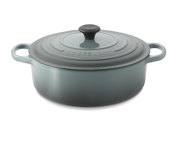 Le Creuset Signature Cast-Iron Round Wide Dutch Oven, 6 3/4-qt. | Williams-Sonoma