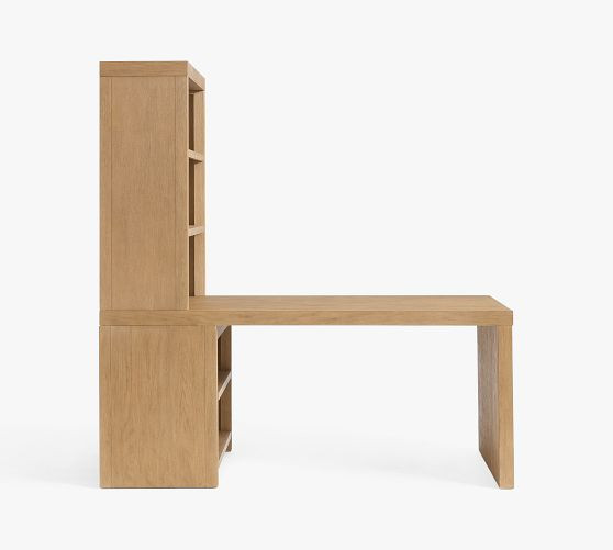 Dillon Peninsula Desk with Bookcase Suite (36") | Pottery Barn (US)