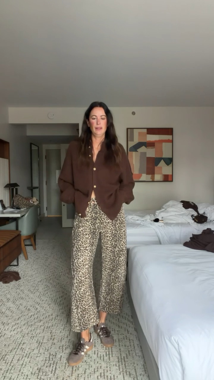 The perfect fall fit from Amazon! These leopard jeans makes such a fun statement, and this is my third color in this chunky cardigan!

#LTKootd #LTKgrwm #LTKTall