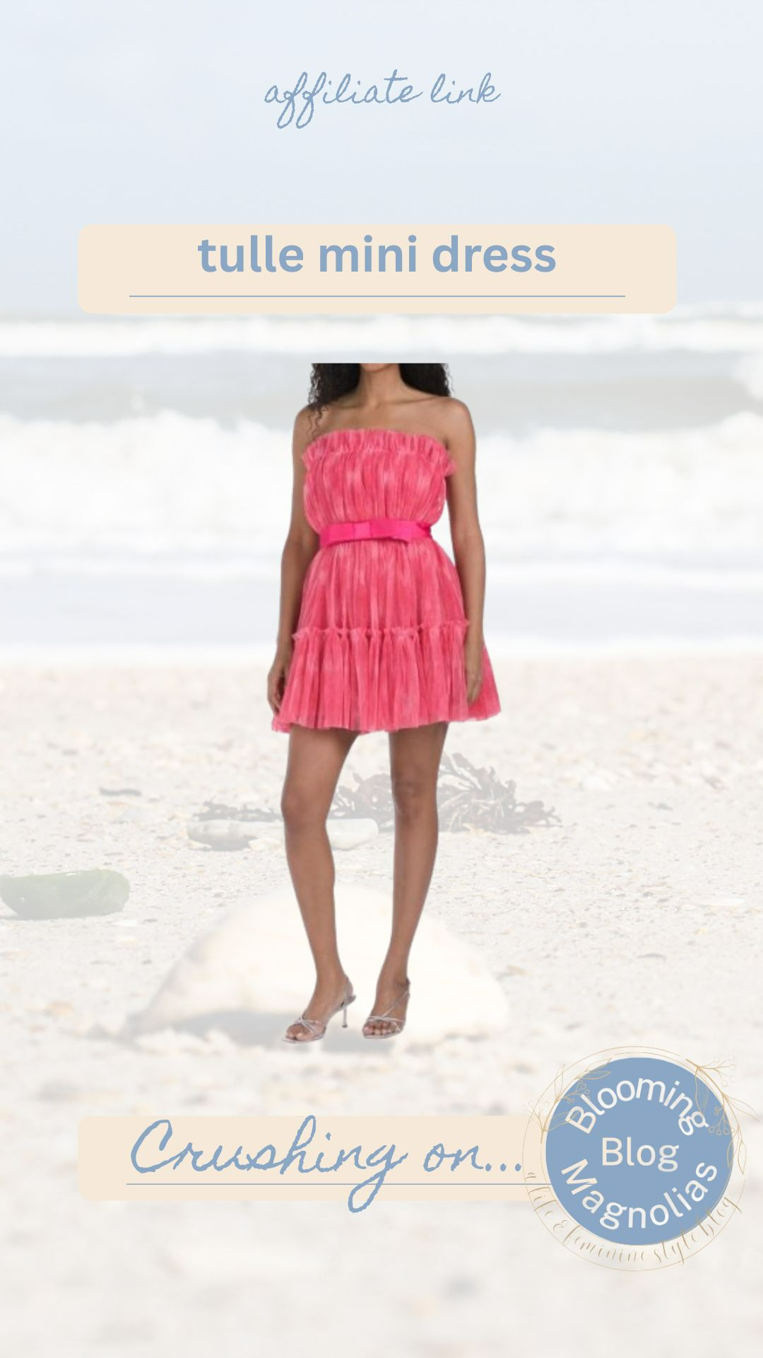 This tulle mini dress is adorable and perfect for a bachelorette party! 

 